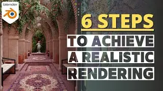 😲 These 6 steps will REVOLUTIONIZE your renderings on Blender #blender #archviz