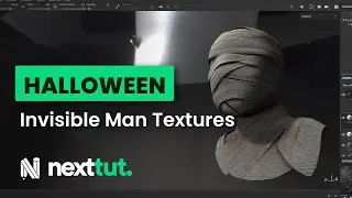 Halloween Week | Invisible Man Textures in Zbrush, Maya and Substance Painter