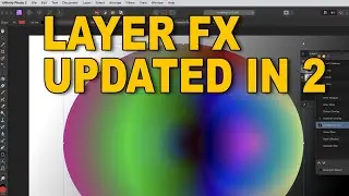 Affinity Photo 2 : Layer Effects Fx Multiple Entries NEW FEATURE