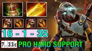Intense [Clockwerk] Hard Support Pro MMR Best Play Roam Gank No Mercy 16Kill - 35Assit Dota2 7.33C