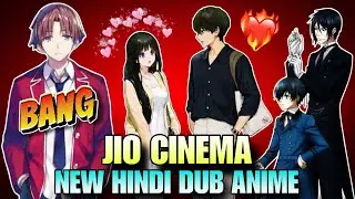 Upcoming Hindi Dubbed Anime Of Jio Cinema | Jio Cinema New Hindi Dub Anime | Factolish