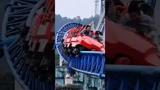 ¡Montañas Rusas Extremas que Desafían la Gravedad! 🎢😱 #Aventura #Viral #Adrenalina