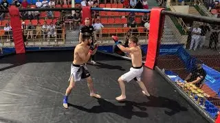 EFC 8 - Никита Болдарев vs Фаридун Акрамов / профессиональный турнир по ММА в городе Гагарин