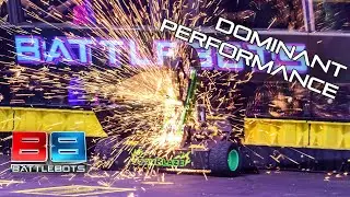 SawBlaze, Take a Bow! | SawBlaze vs. Rotator | BattleBots
