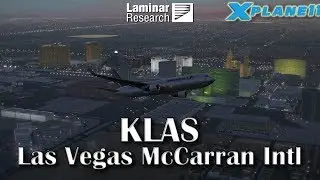 Laminar Research KLAS Las Vegas McCarran International | Default Airport in X-Plane 11.05