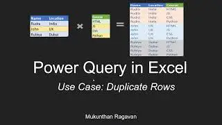 Power Query Automation - Row duplicate based on list of values