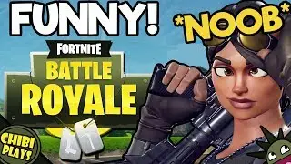 Funny Noob on Fortnite Battle Royale! | Fortnite Battle Royale Gameplay
