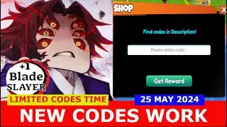*NEW CODES*😤[Breath]😤 +1 Blade Slayer [UPD] ROBLOX | LIMITED CODES TIME | MAY 25, 2024