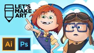 Adventure Is Out There (Carl & Ellie from Up) - Let's Make Art