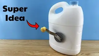 The Famous Handyman Taught Me This Trick ! Don't Throw Away Empty Plastic Cans