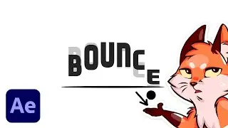 Bounce Text Animation  | After Effects Tutorial