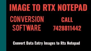 Download RTX Conversion Software (Autotyper, Date and Time Changer) For Data Entry .rtx .wrt .nts