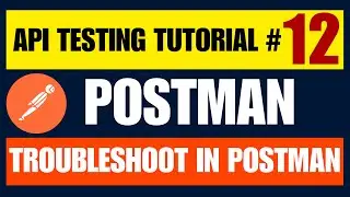 Postman API Testing Tutorial for Beginners 12 - How to Debug and Troubleshoot in Postman