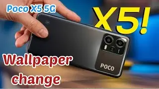 Wallpaper Change In Poco X5 5G, How To Change Wallpaper In Poco X5 5G, Wallpaper Setting