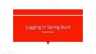 Overview of Logging Best Practices, Example in Spring Boot - IDEA