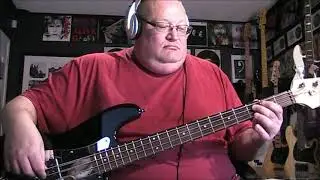 Traveling Willburys Handle With Care Bass Cover with Notes & Tab