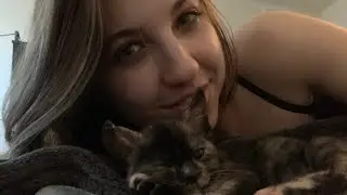 ASMR 🥺🐱Foster Kitten Cuddles 🥰 Gentle Whispers & Purring