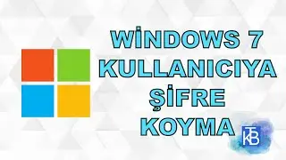 Windows 7'de kullanıcıya şifre nasıl konur?