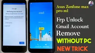 Asus zenfone max pro m1 frp bypass - Max pro m1 frp bypass - Max pro m1 google account bypass