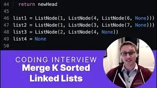 Spotify Software Engineer Mock Interview: Merge k Sorted Linked Lists