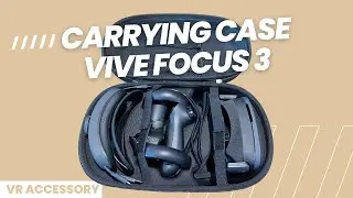 HTC Vive Focus 3 VR accessories : Transport your #vrheadset easily with this Carrying Case