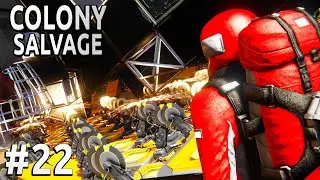 Space Engineers - Colony SALVAGE - Ep #22 - Salvage Sacrifice!