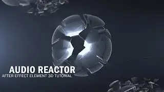 ELEMENT 3D ||3D AUDIO REACTOR ||After Effects Tutorial || NPS3D
