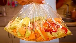Now I don't fry or boil vegetables anymore! I lost 10 kg in a month! Healthy recipes.