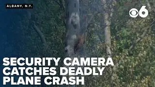 Security video captures deadly small plane crash less than a mile from airport