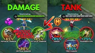 Freya Damage Build vs Freya Tank Build