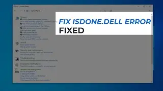 Fix isdone.dill Error In Windows 10 while installing games(fixed) | 2023