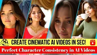 How to Create Consistent AI Characters for Cinematic Videos |Text to video with consistent character