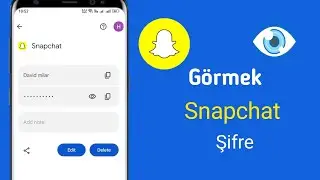 Snapchat Şifremi Nasıl Görebilirim || Snapchat şifremi nasıl öğrenebilirim