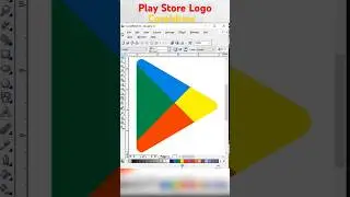Playstore logo create in coreldraw | Coreldraw logo | Coreldraw tutorial | Coreldraw shorts 