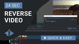 Kdenlive Tutorial: How to Reverse Video