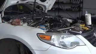 Замена цепи ГРМ и фазорегулятора на пассат Tsi. Проблемы с цепью ГРМ и устранение