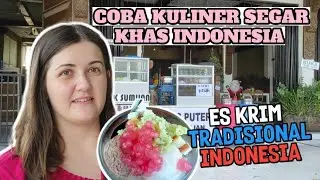 ES PUTER LEGENDARIS DARI LASEM || ISTRI BULE COBA ES KRIM TRADISIONAL INDONESIA