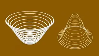 CSS 3D Wavy Circle Loader Animated Effect.