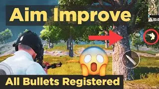 Aim Improve Bullets Registered or Connect PUBG Mobile Gameloop Emulator Trick PC or Laptop | HUNZER