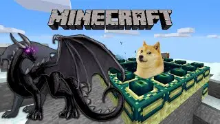 Как сделать портал в Эндер мир в Minecraft. Локи бросил вызов Эндер дракону в Майнкрафт.