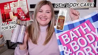 BATH & BODY WORKS BLACK FRIDAY HAUL! NEW BODY CARE + EXCLUSIVE TOTE BAG WITH PURCHASE