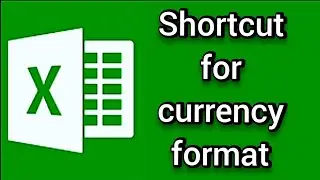Shortcut for currency format in Excel