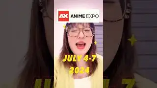 I’ll be performing at Anime Expo!!! 🎉 🥳  When: July 4-7 2024 Where: Los Angeles, CA #revuppowerup