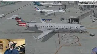 CRJ-700 AD Simulation X-Plane Part 1 of 2