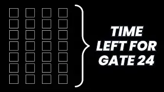 The Only GATE Plan You Need to Follow Right Now