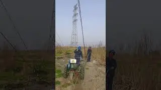 Pull cable in large transformer station- Good tools and machinery make work easy