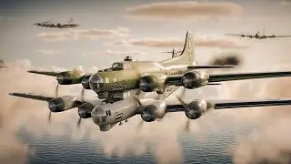 When Two B17s Flew Piggyback
