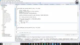 005 RTC implementing get time and date functions