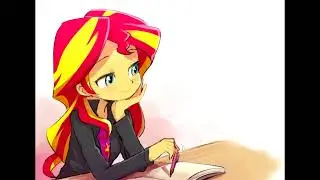 Japanese Sunset Shimmer (Wubcake MLP)