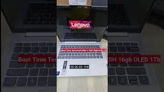 Boat speed test | lenovo ultra 5 125H 16gb ram 1tb ssd OLED Screen | Windows 11 booting speed test